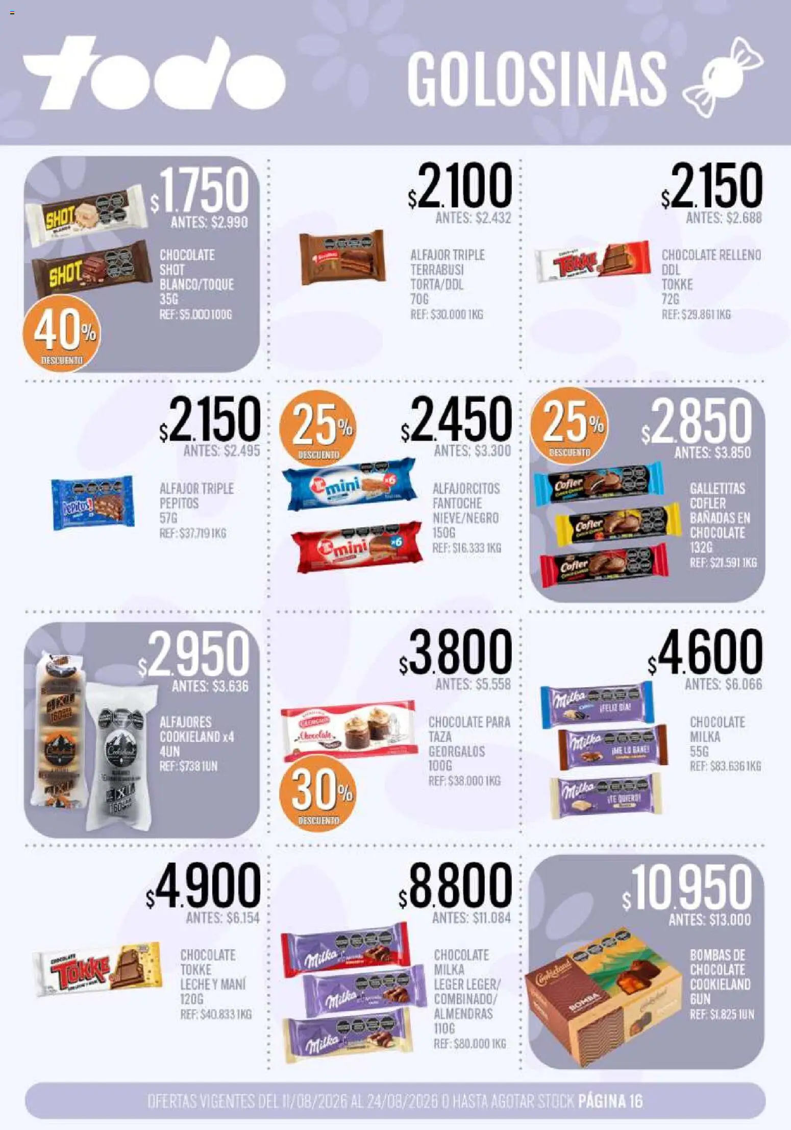 Vista previa del folleto de la tienda Supermercados TODO válido desde el 11/08/2026 