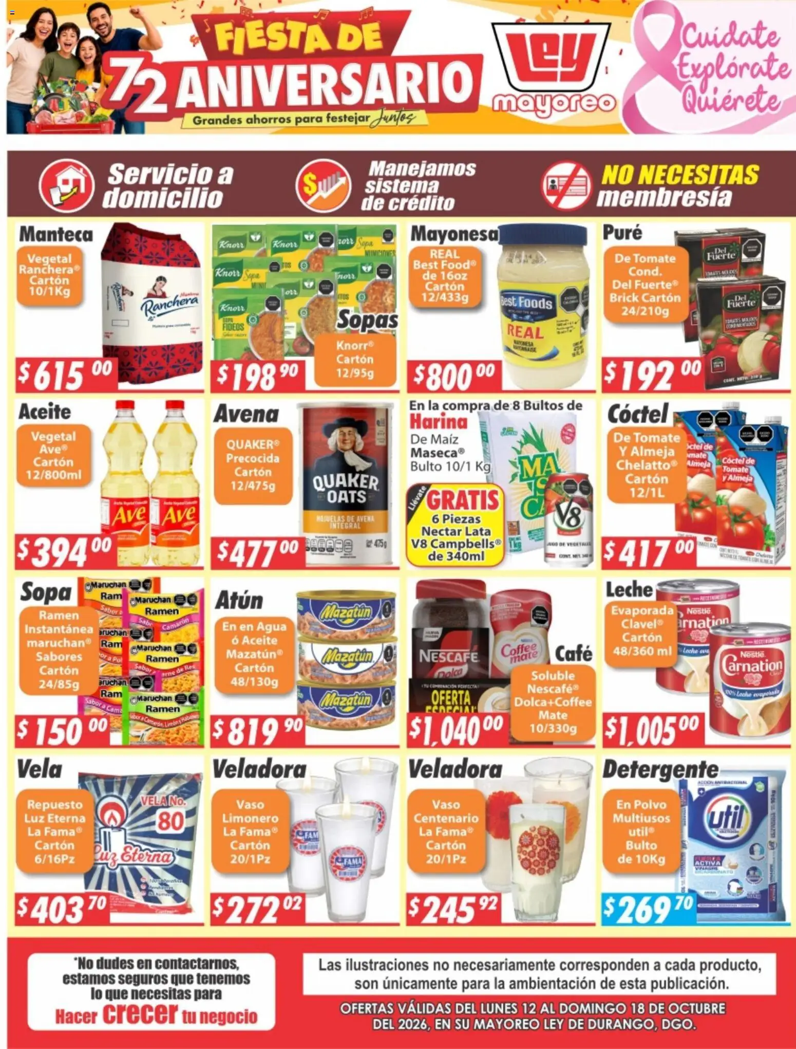Vista previa las ofertas de la tienda Casa Ley - Casa Ley folleto desde el 12/10/2026 