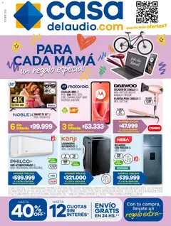 Vista previa del folleto de la tienda Casa del Audio válido desde el 01/10/2026 