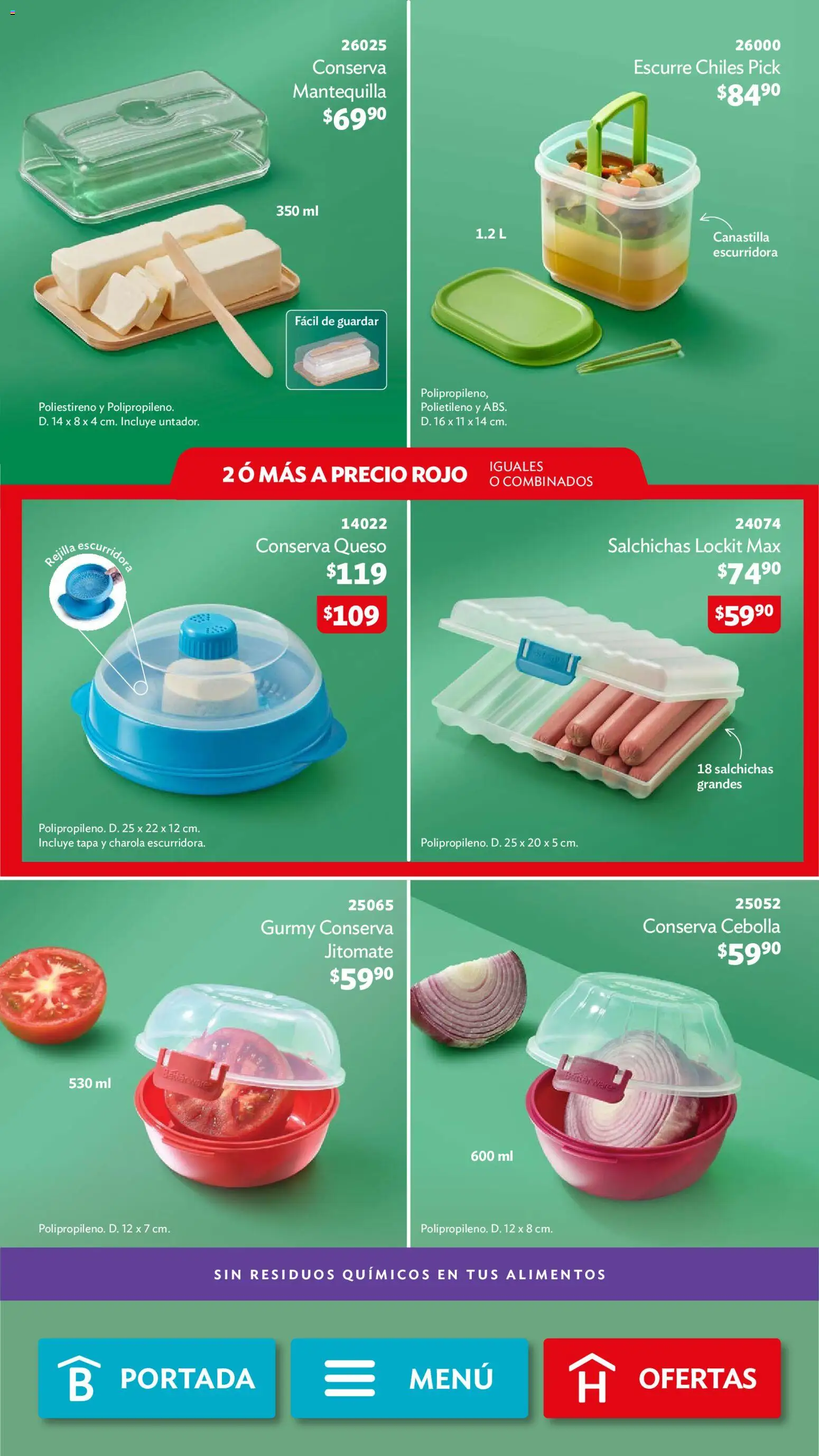 Vista previa las ofertas de la tienda Betterware - Betterware campaña 8 2026 desde el 03/08/2026 