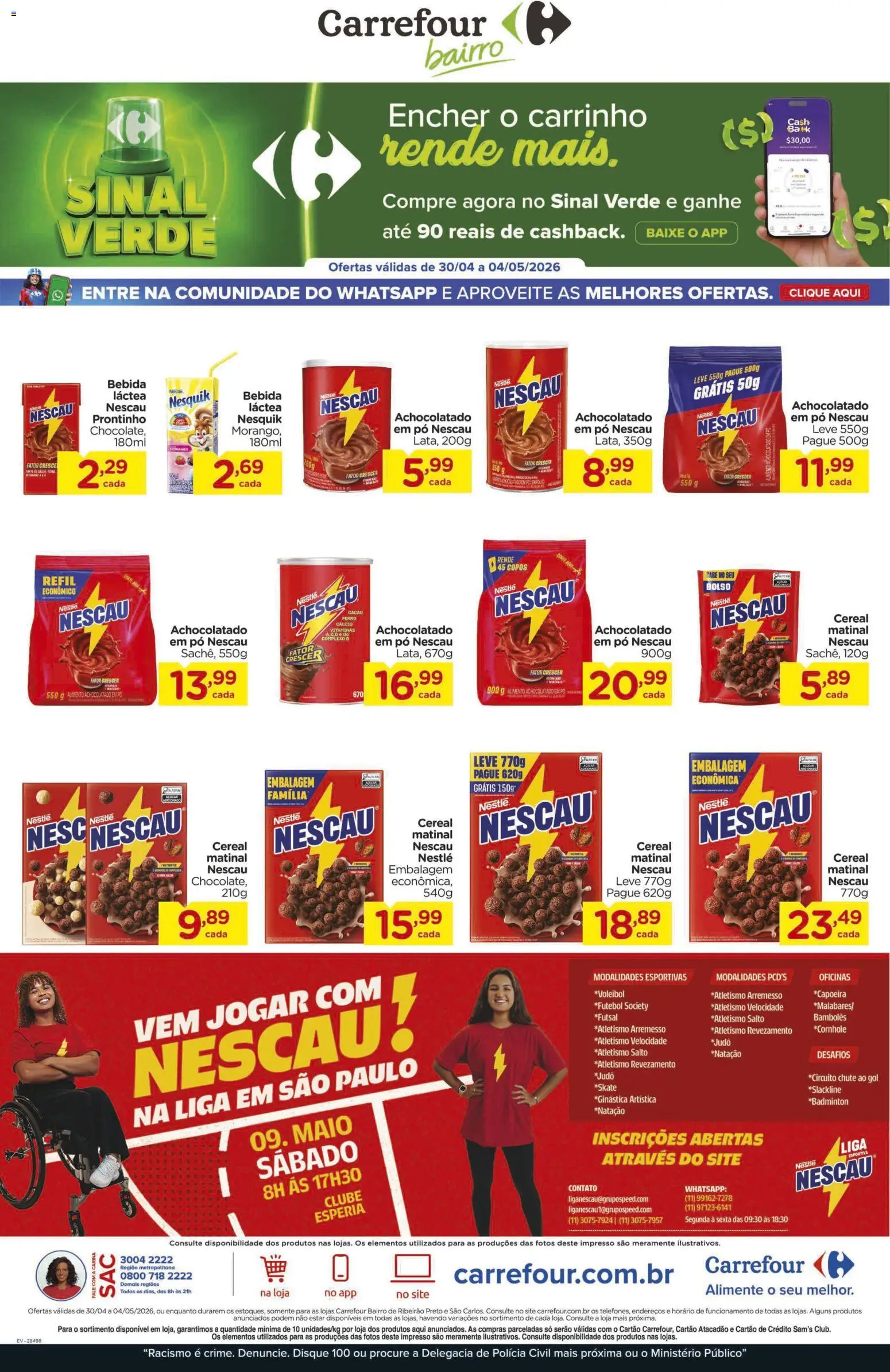 Pré-Visualização do folheto "Carrefour Bairro - Ofertas da semana" da loja Carrefour Bairro válido a partir de 30/04/2026