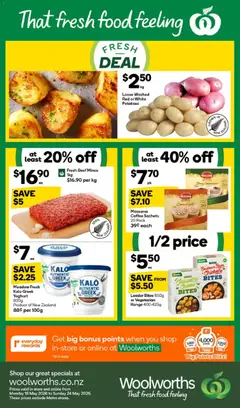 Preview of catalogue Woolworths catalogue from shop Woolworths valid 18 May 2026