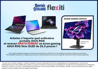 Preview of leaflet Canada Computers weekly flyer from shop Canada Computers is valid from Aug 25, 2026