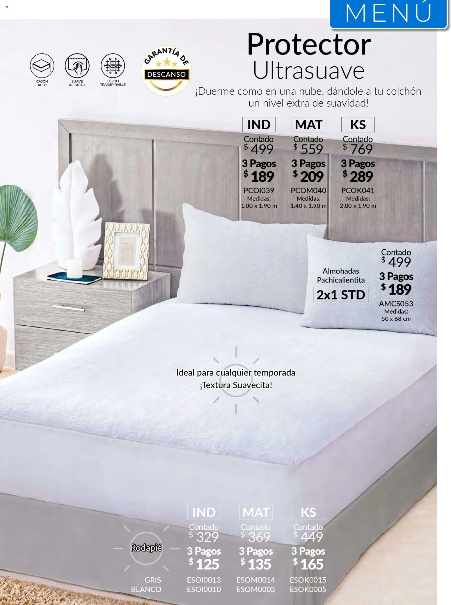 Vista previa las ofertas de la tienda Colchas Concord - Colchas Concord catálogo desde el 01/05/2026 