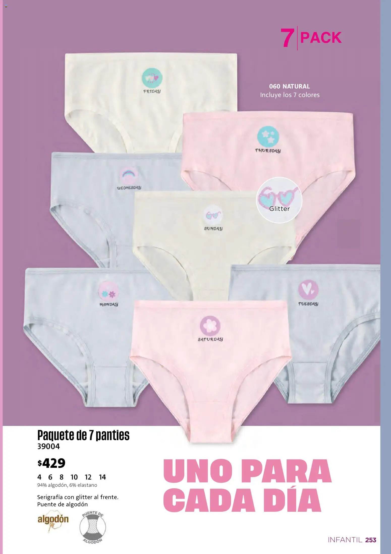 Vista previa las ofertas de la tienda Ilusión - Ilusión catálogo Verano desde el 01/05/2026 - Algodón, Glitter