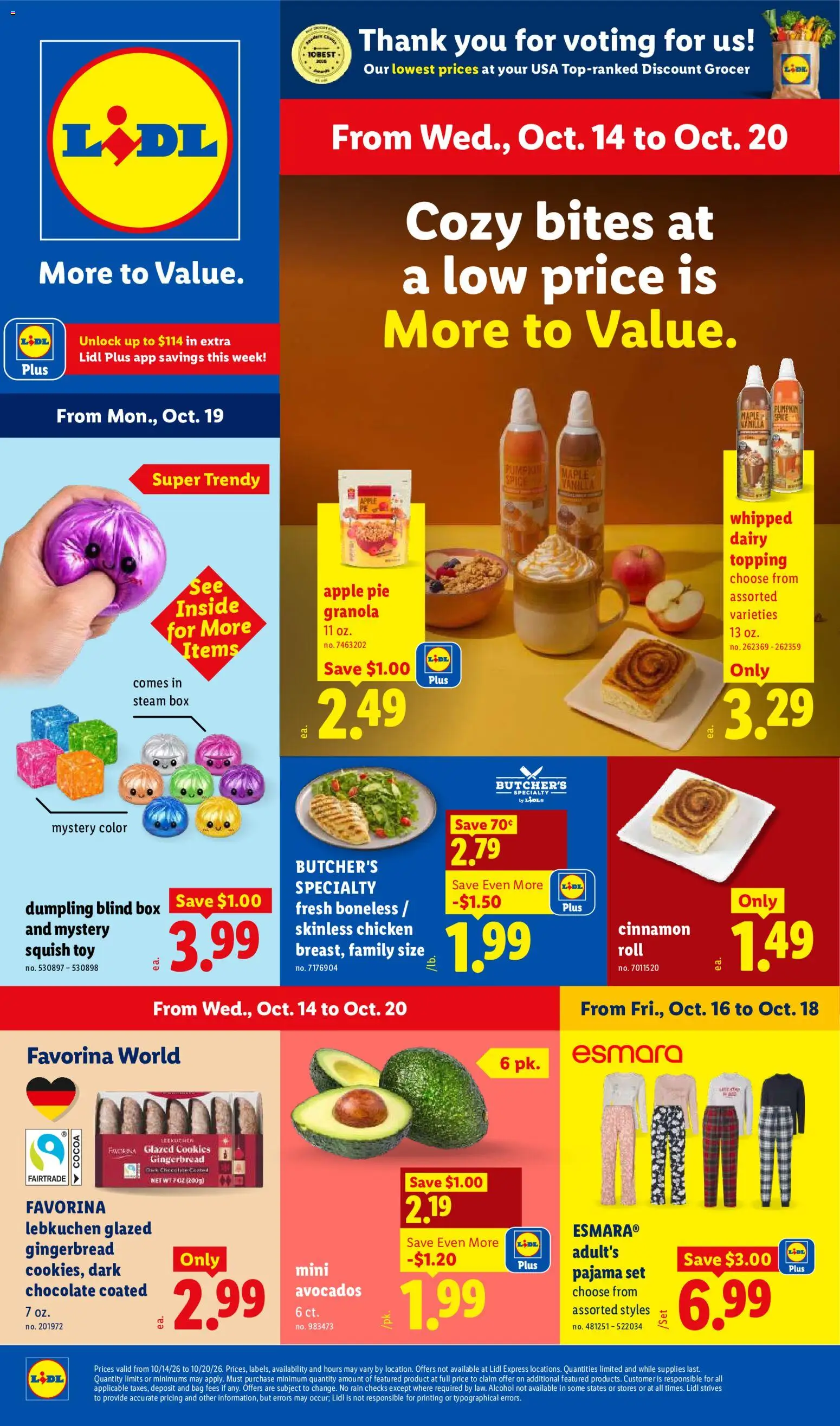 Ad Preview of Lidl Lidl Weekly Ad from 10/14/2026