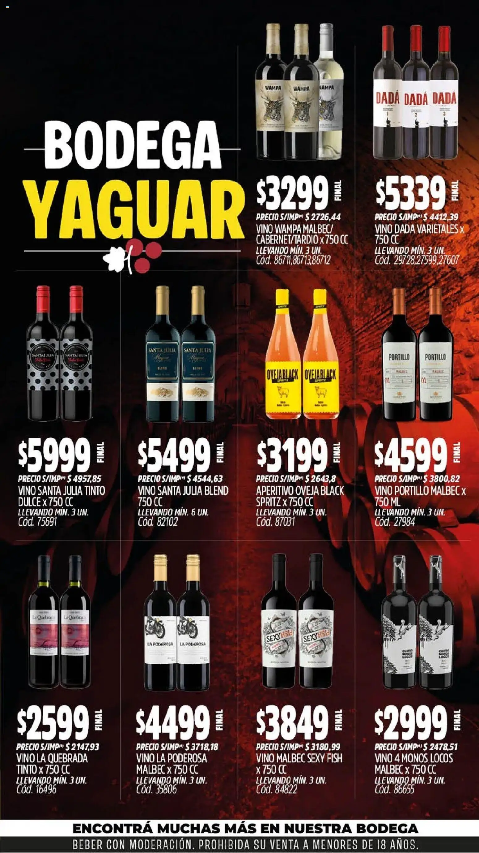 Vista previa del folleto de la tienda Yaguar válido desde el 03/08/2026 