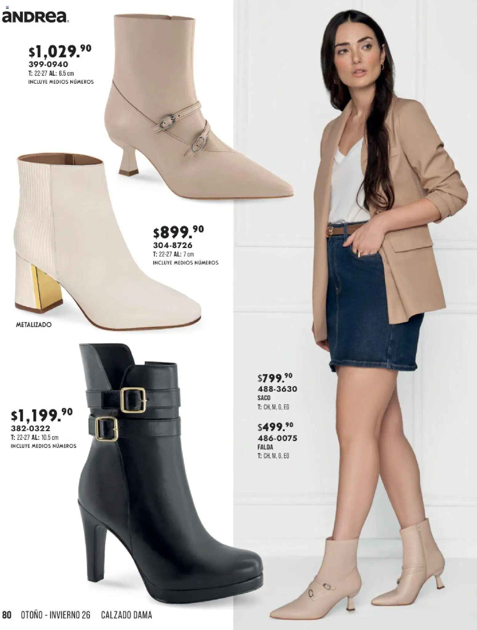 Vista previa las ofertas de la tienda Andrea - Andrea catálogo Otoño Invierno desde el 23/08/2026 