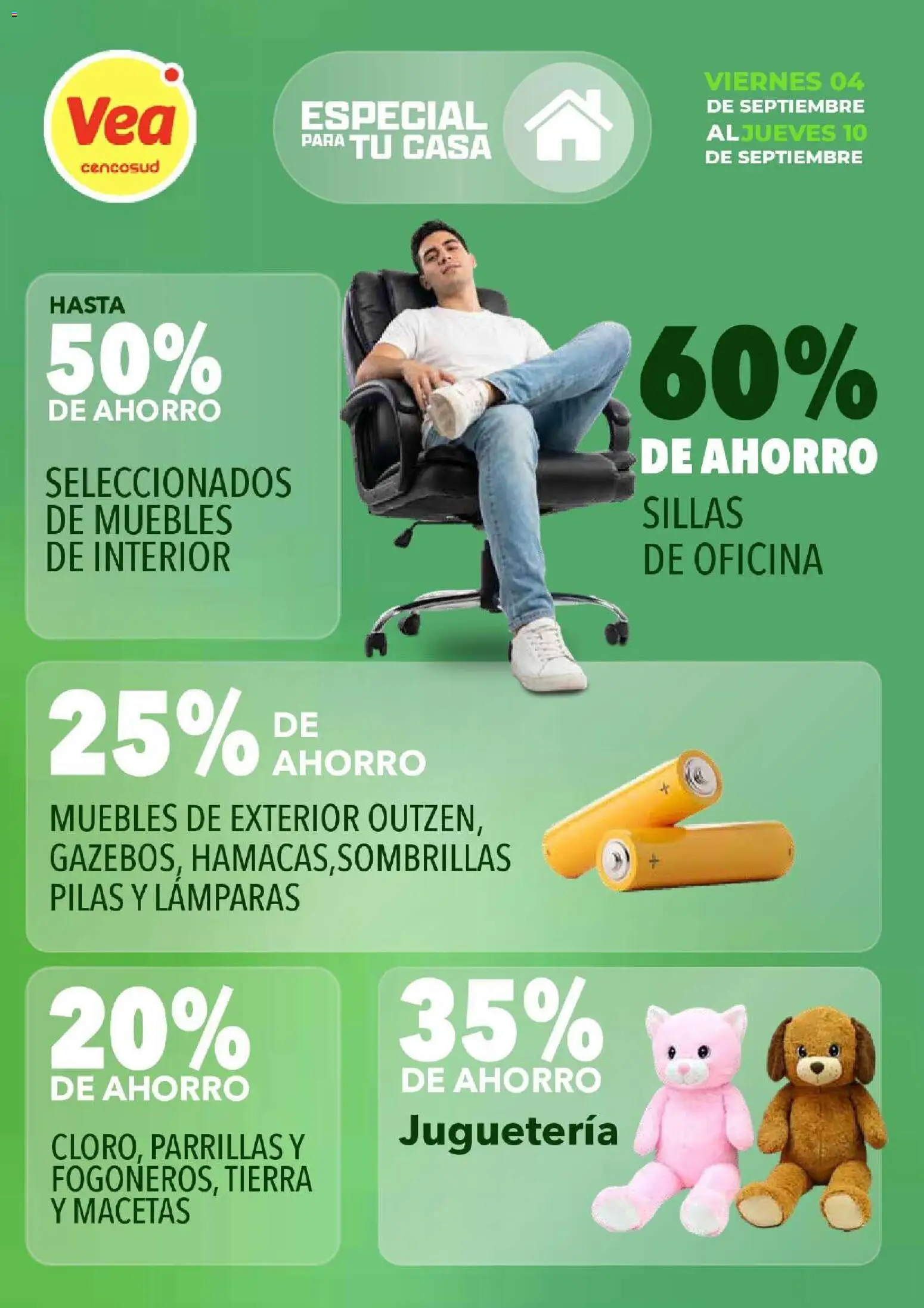 Vista previa del folleto de la tienda Vea válido desde el 04/09/2026 