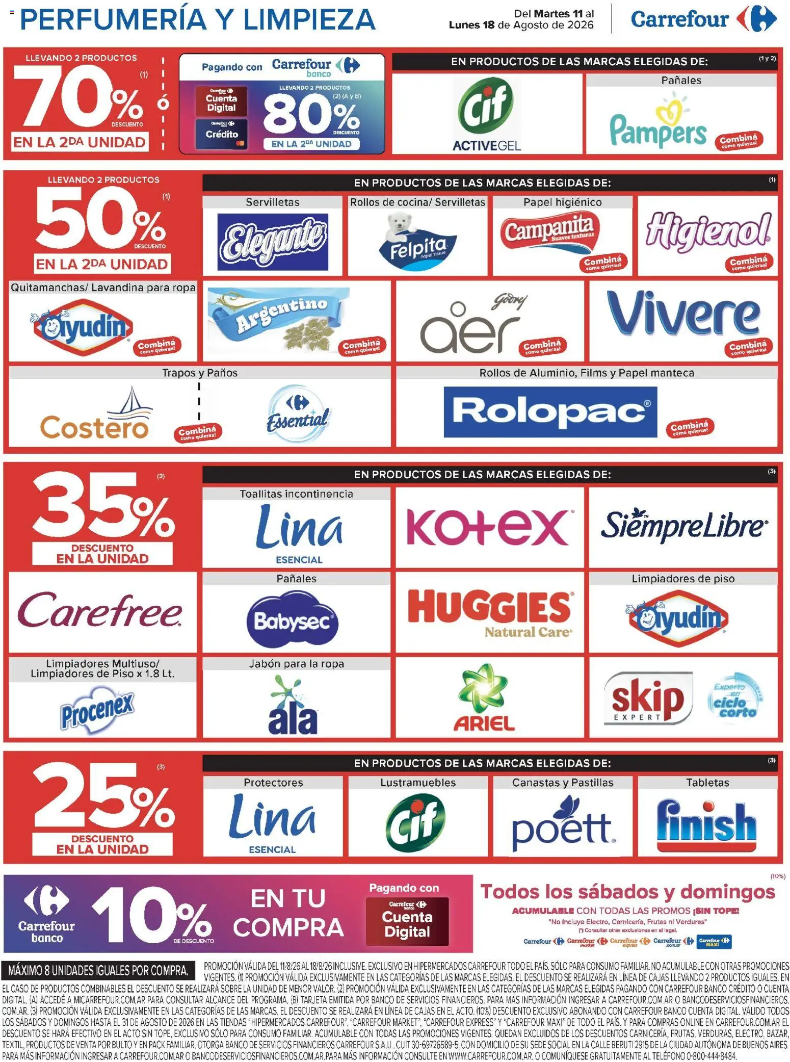 Vista previa del folleto de la tienda Carrefour válido desde el 11/08/2026 