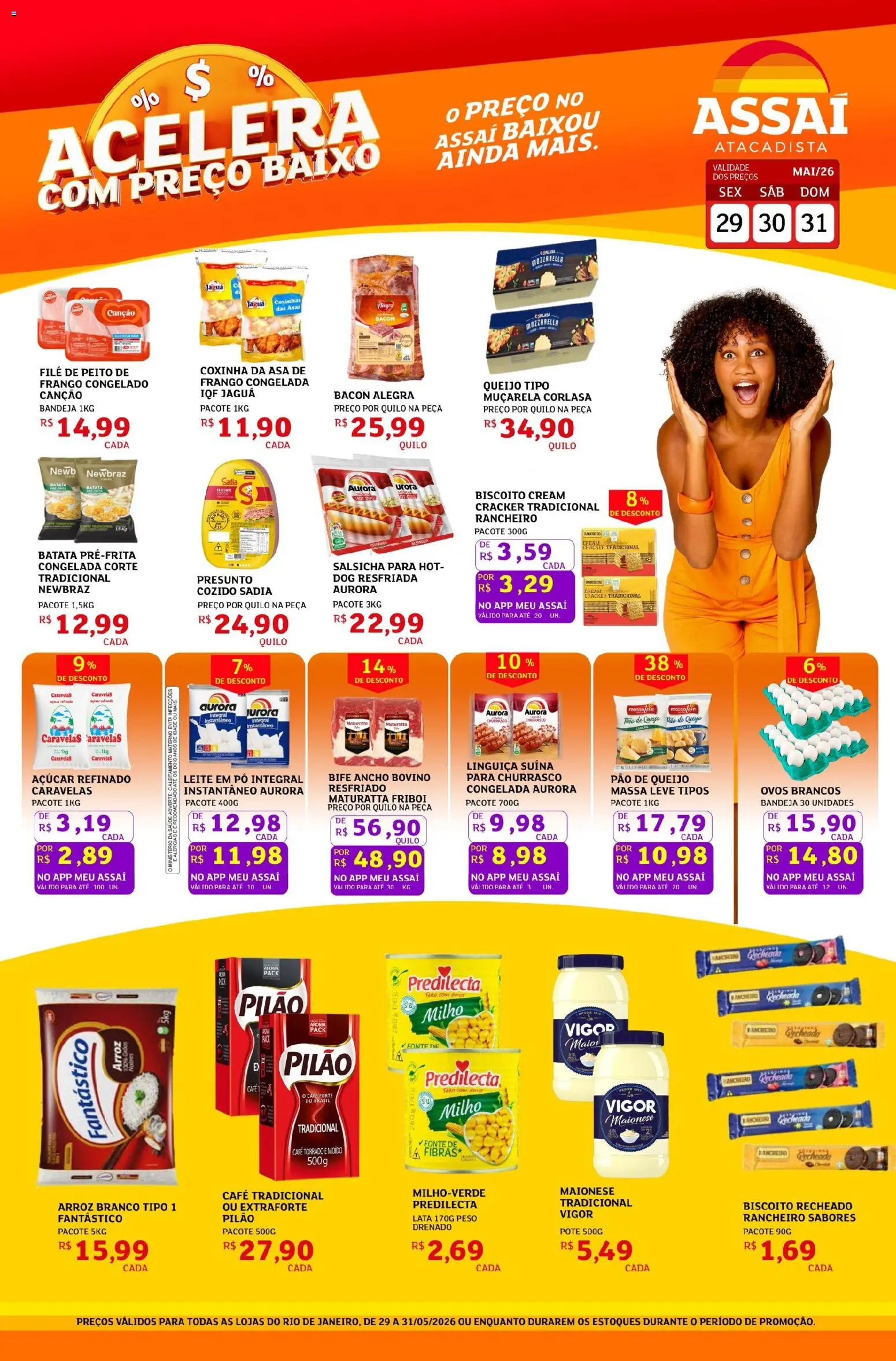 Pré-Visualização do folheto "Assaí Atacadista ofertas - RJ" da loja Assaí Atacadista válido a partir de 29/05/2026