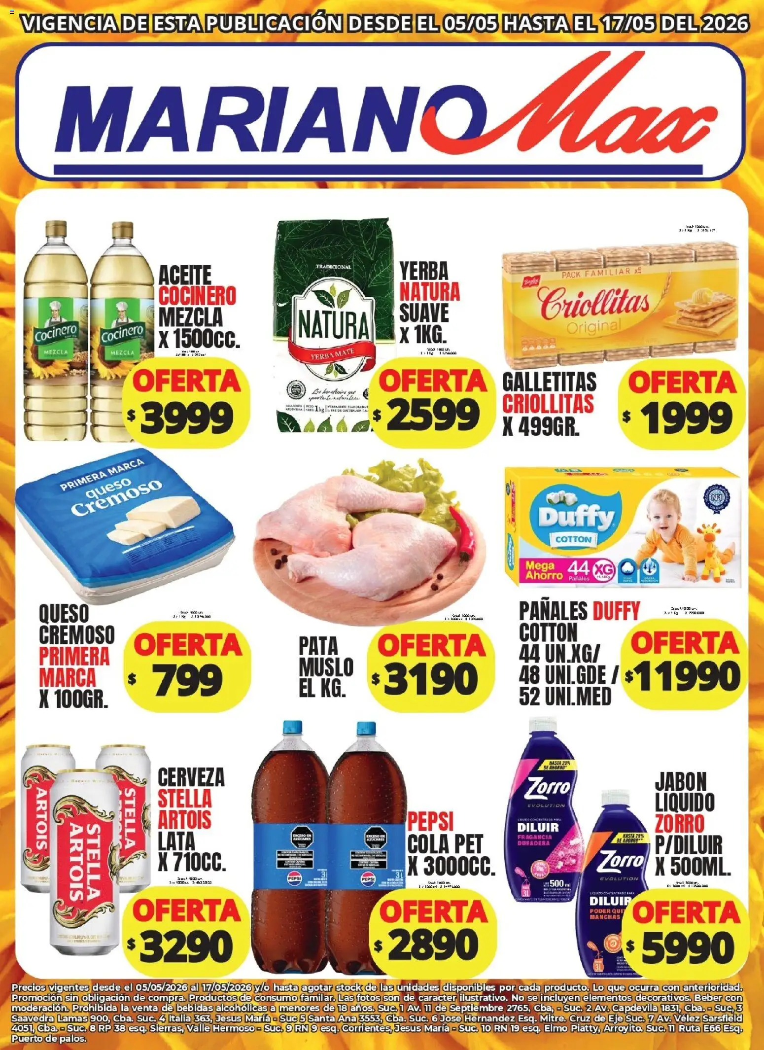Vista previa del folleto de la tienda Mariano Max válido desde el 05/05/2026 