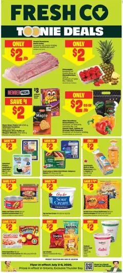 Preview of leaflet FreshCo weekly flyer / circulaire from shop FreshCo is valid from Jul 02, 2026