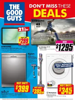 Preview of catalogue The Good Guys catalogue - Don´t miss these deals from shop The Good Guys valid 29/04/2026