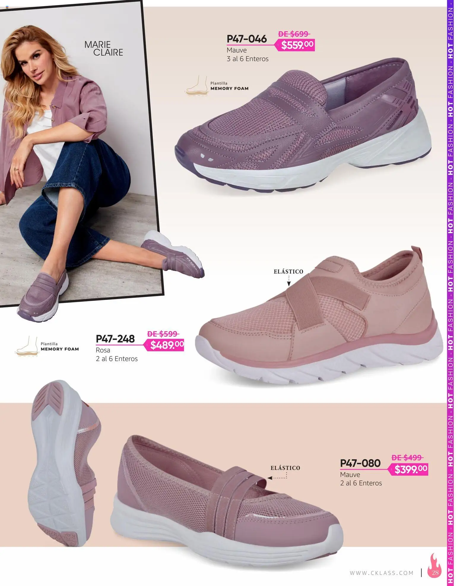 Vista previa las ofertas de la tienda Cklass - Cklass catálogo Hot Fashion Calzado desde el 03/08/2026 