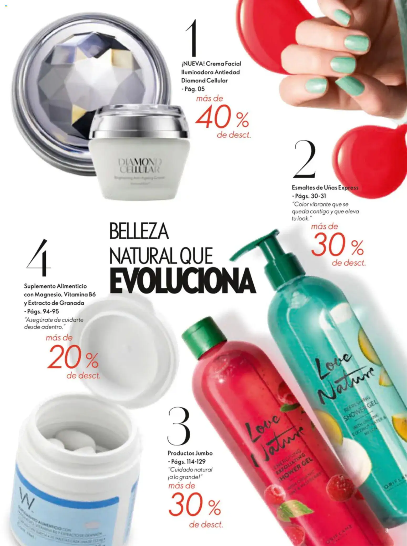 Vista previa las ofertas de la tienda Oriflame - Oriflame campaña 9 2026 desde el 20/06/2026 - Granada, Crema, Crema facial