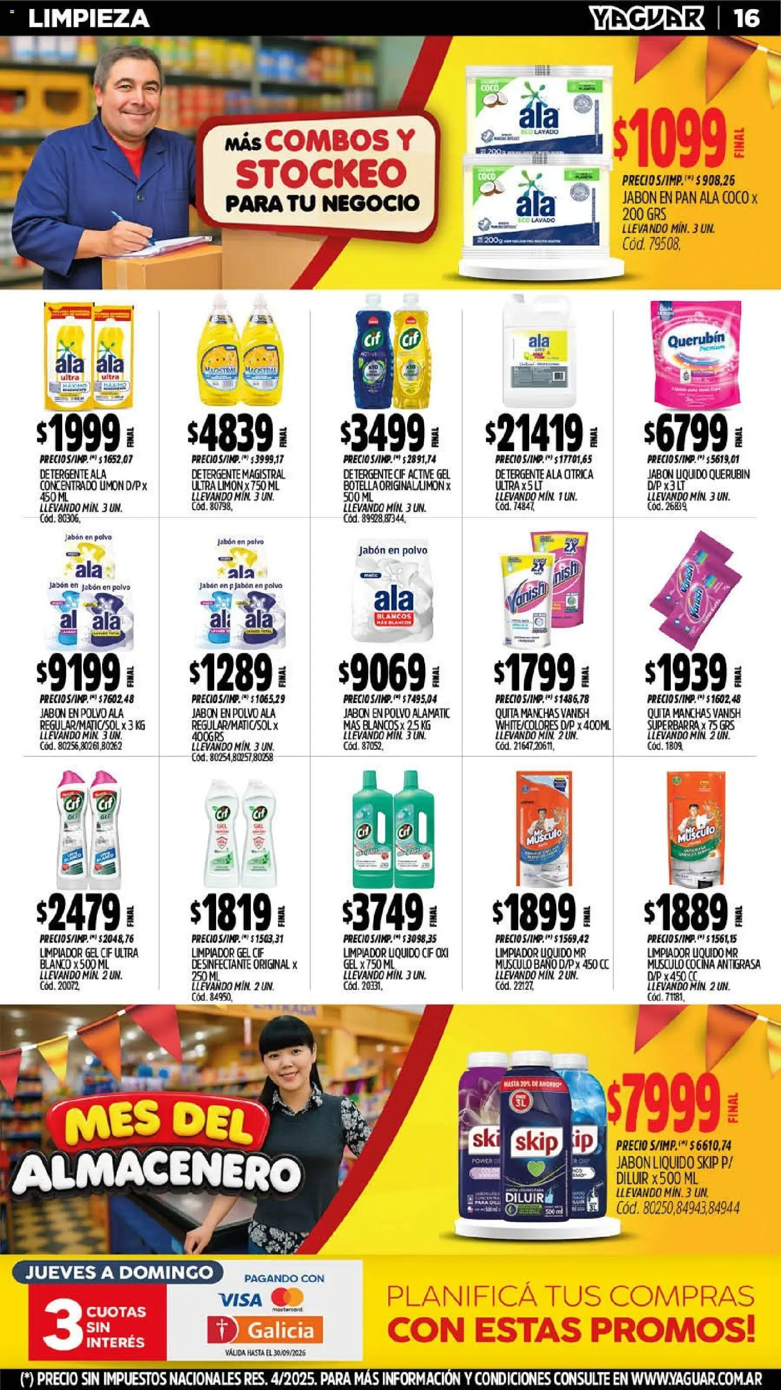 Vista previa del folleto de la tienda Yaguar válido desde el 14/09/2026 
