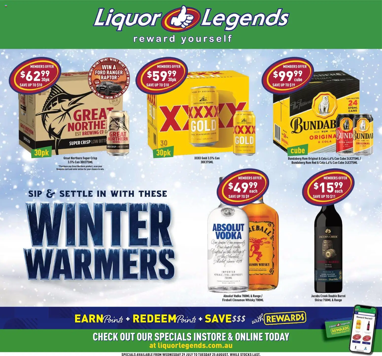 Preview of catalogue Liquor Legends catalogue Redbank Plains from shop Liquor Legends valid 29/07/2026