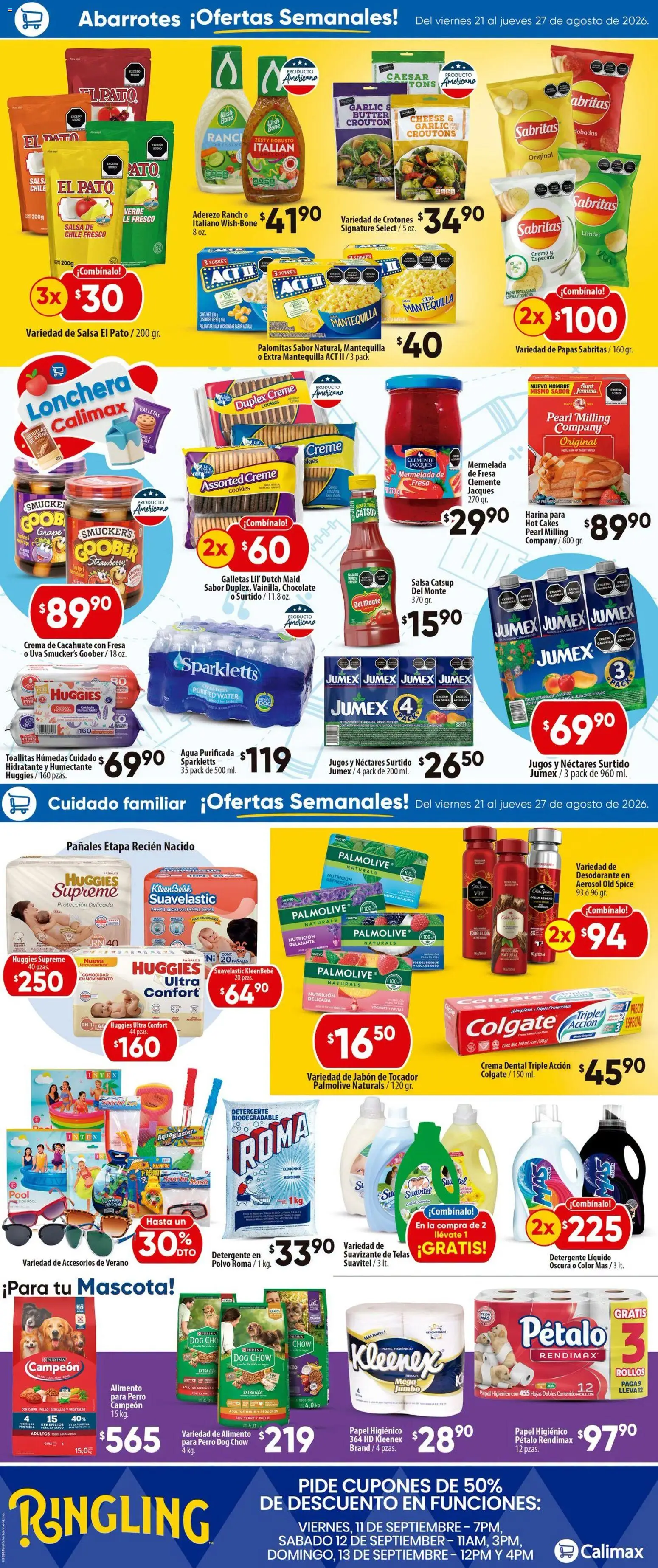 Vista previa las ofertas de la tienda Calimax - Calimax folleto desde el 21/08/2026 