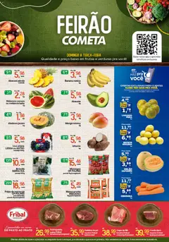 Pré-Visualização do folheto "Cometa Supermercados ofertas Feirão" da loja Cometa Supermercados válido a partir de 20/09/2026
