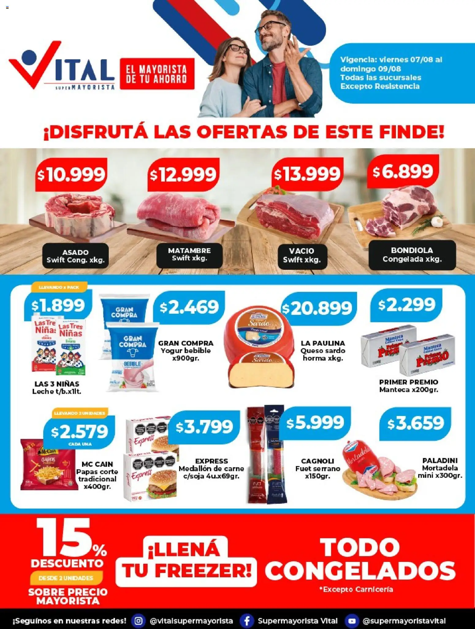 Vista previa del folleto de la tienda Vital válido desde el 07/08/2026 