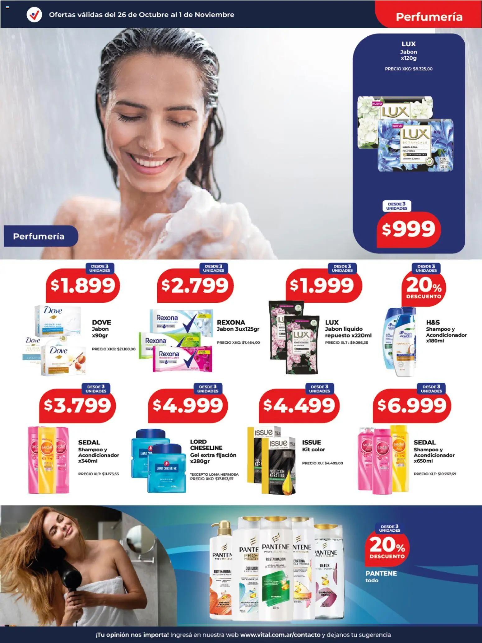 Vista previa del folleto de la tienda Vital válido desde el 26/10/2026 