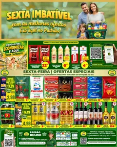 Pré-Visualização do folheto "Supermercado Padrão ofertas Sexta Imbatível" da loja Supermercado Padrão válido a partir de 28/08/2026