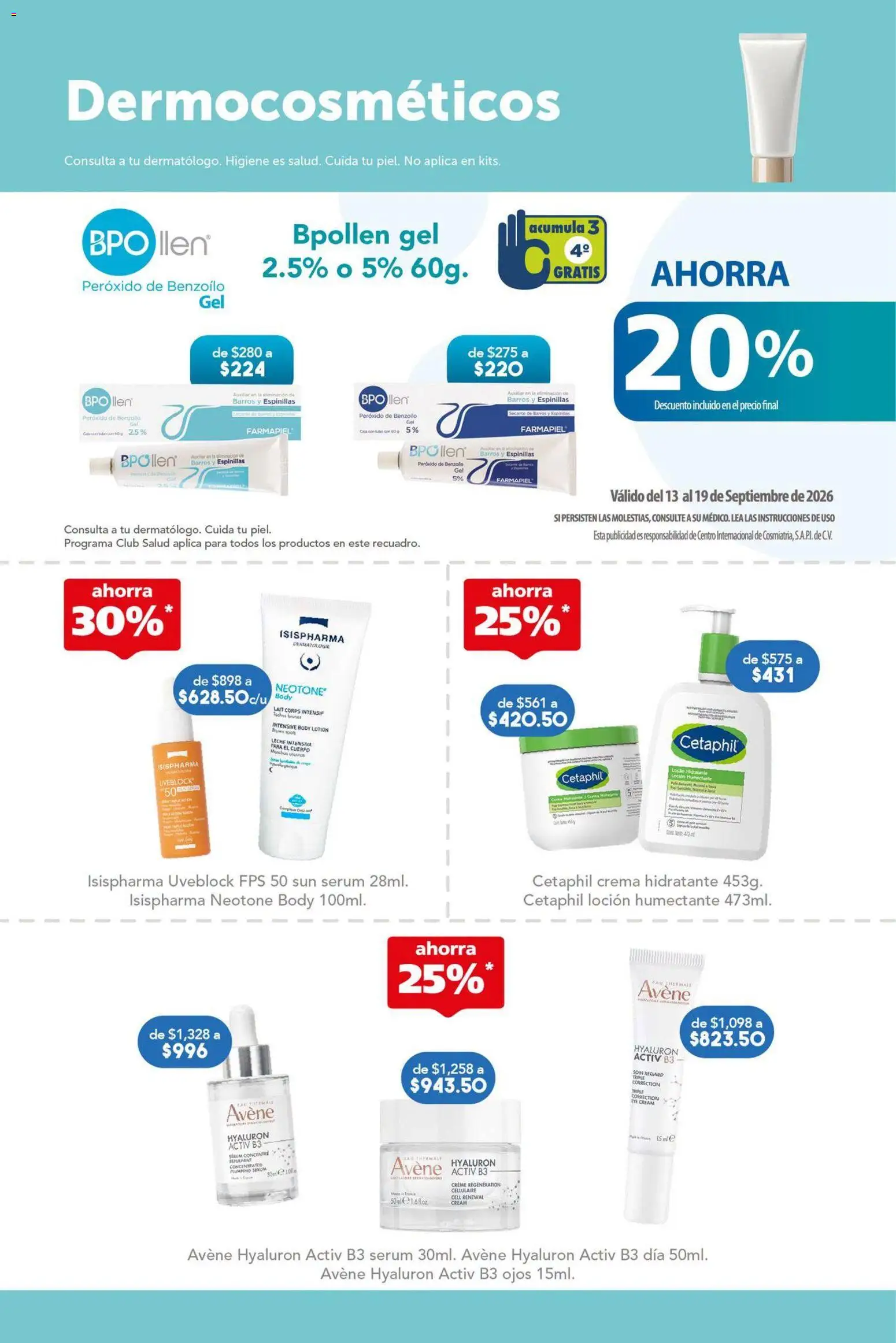 Vista previa las ofertas de la tienda Farmacia San Pablo - Farmacia San Pablo catálogo desde el 13/09/2026 