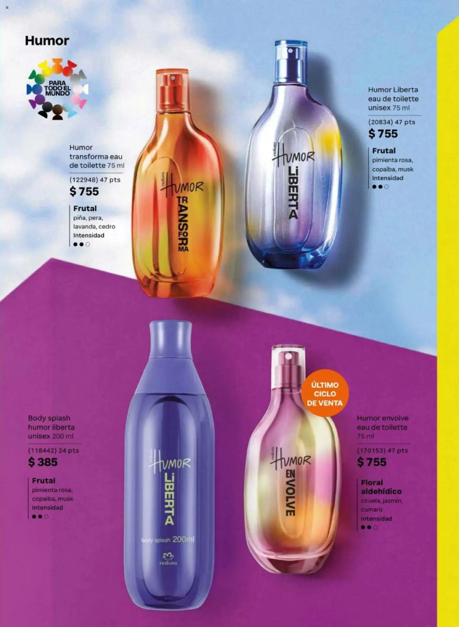 Vista previa las ofertas de la tienda Natura - Natura campaña 6 2026 desde el 02/04/2026 - Body, Pimienta, Eau de toilette