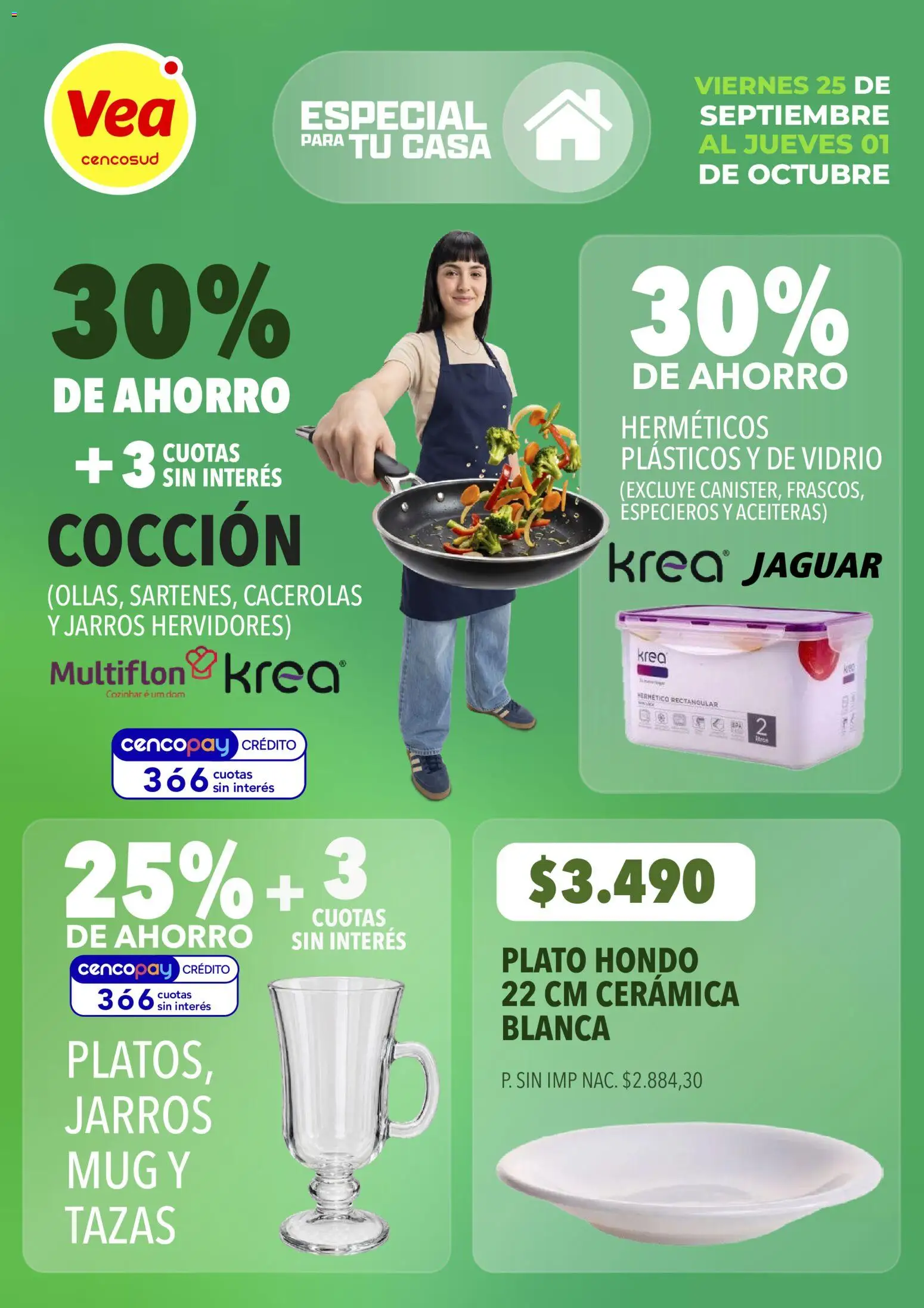 Vista previa del folleto de la tienda Vea válido desde el 25/09/2026 
