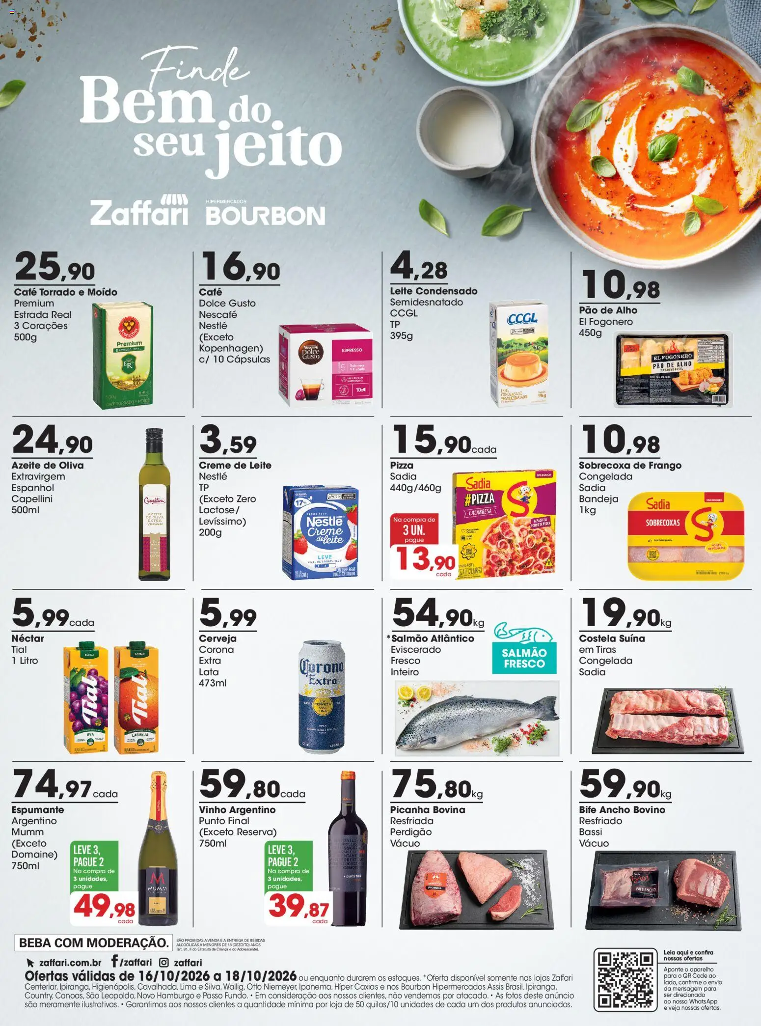 Zaffari Zaffari ofertas Final de Semana - RS (de 16/10/2026 ...