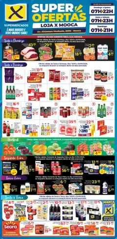 Pré-Visualização do folheto "X Supermercados - Ofertas da semana" da loja X Supermercados válido a partir de 18/09/2026