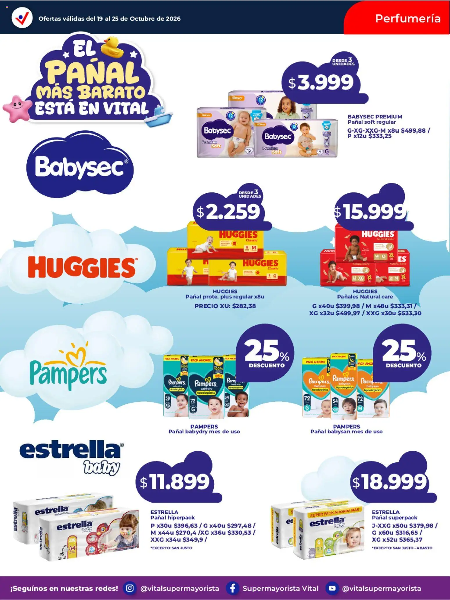 Vista previa del folleto de la tienda Vital válido desde el 19/10/2026 