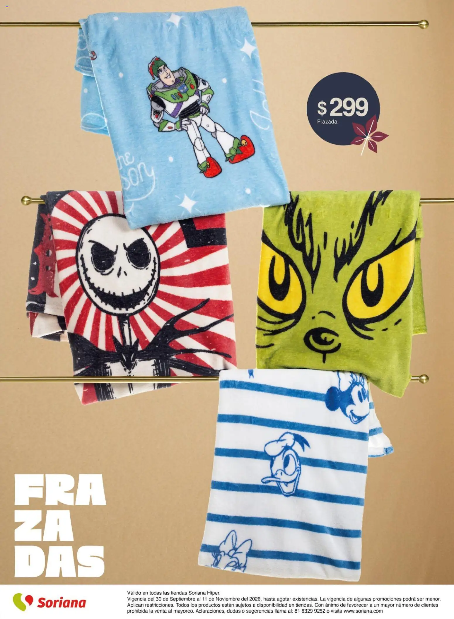 Vista previa las ofertas de la tienda Soriana - Soriana catálogo otoño invierno desde el 30/09/2026 