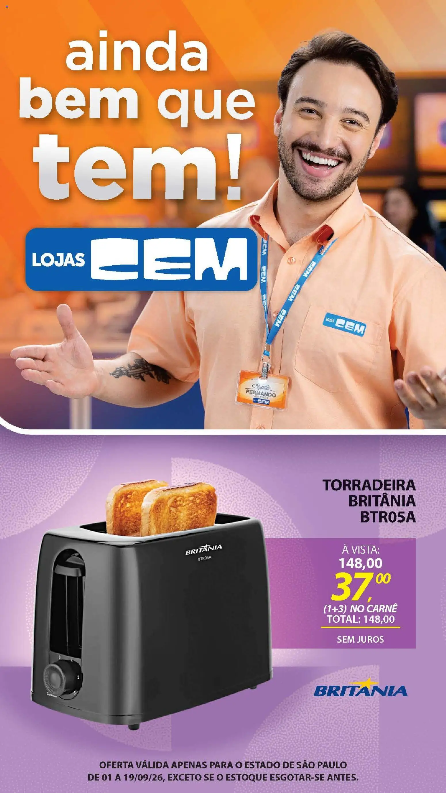Ofertas Lojas Cem até 19/09/2026. - Página 112