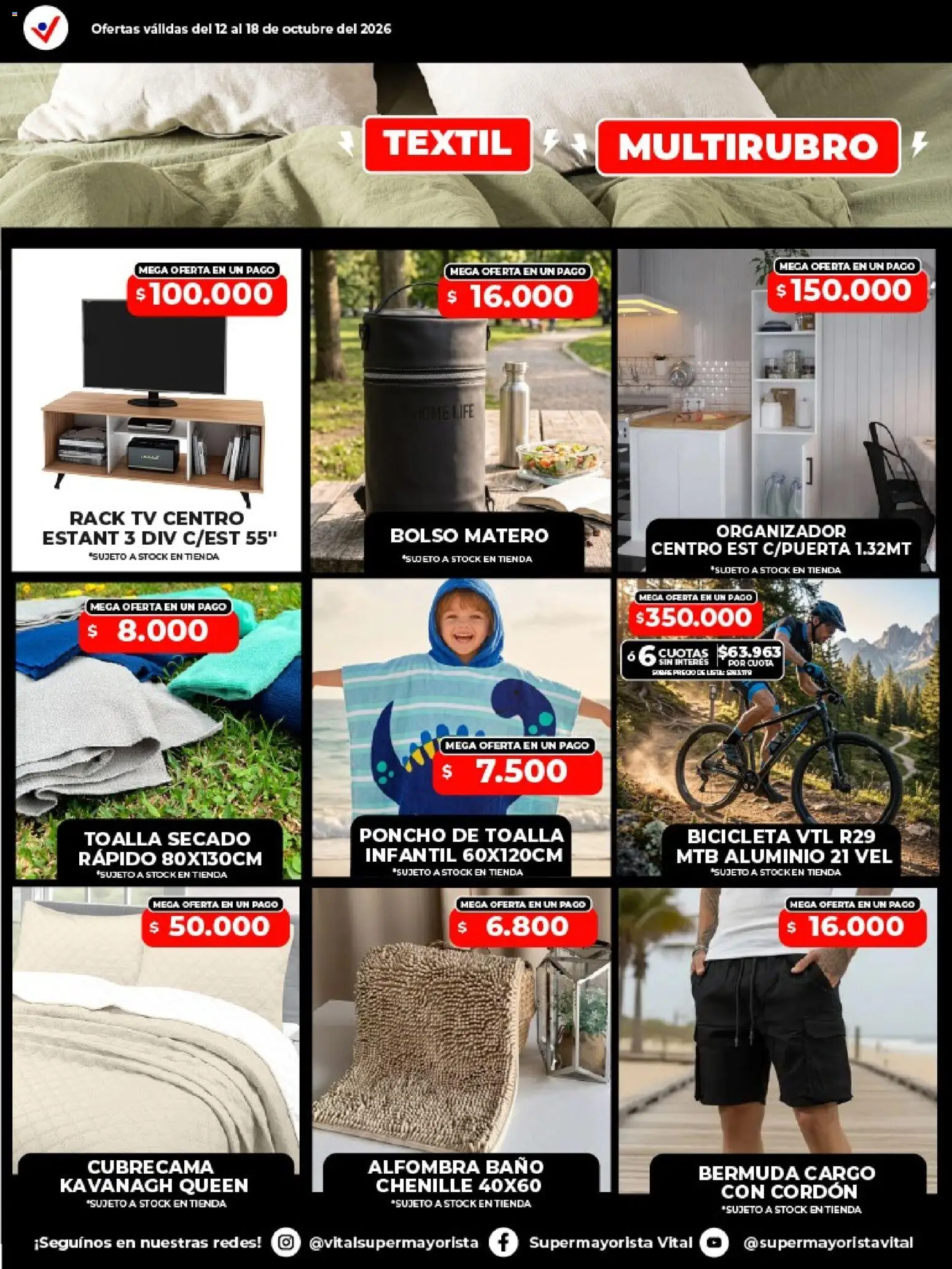Vista previa del folleto de la tienda Vital válido desde el 12/10/2026 