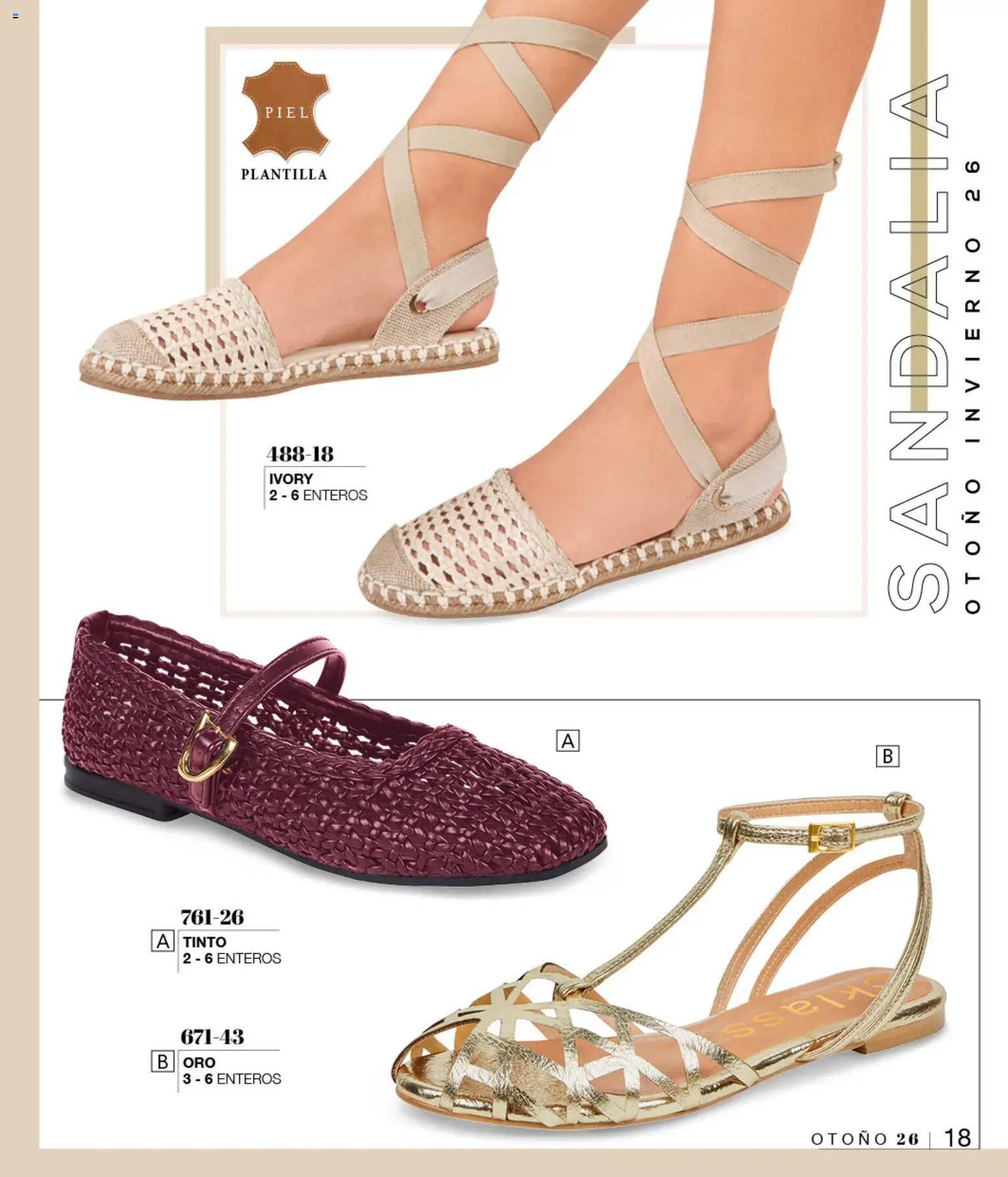 Vista previa las ofertas de la tienda Cklass - Cklass catálogo Sandalias desde el 08/07/2026 