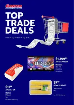 Preview of catalogue Costco catalogue Trade Deals from shop Costco valid 27/07/2026