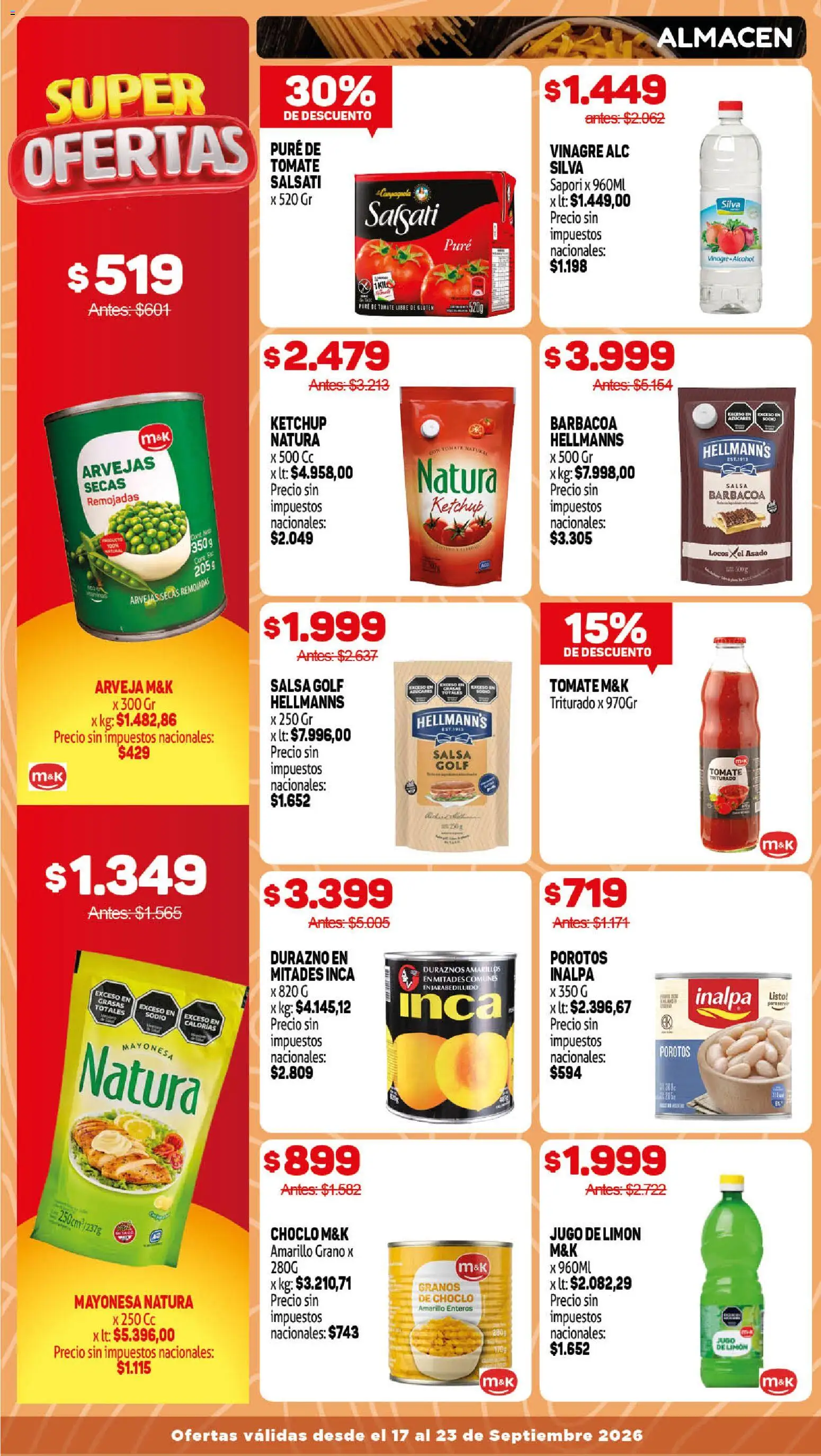 Vista previa del folleto de la tienda Makro válido desde el 17/09/2026 