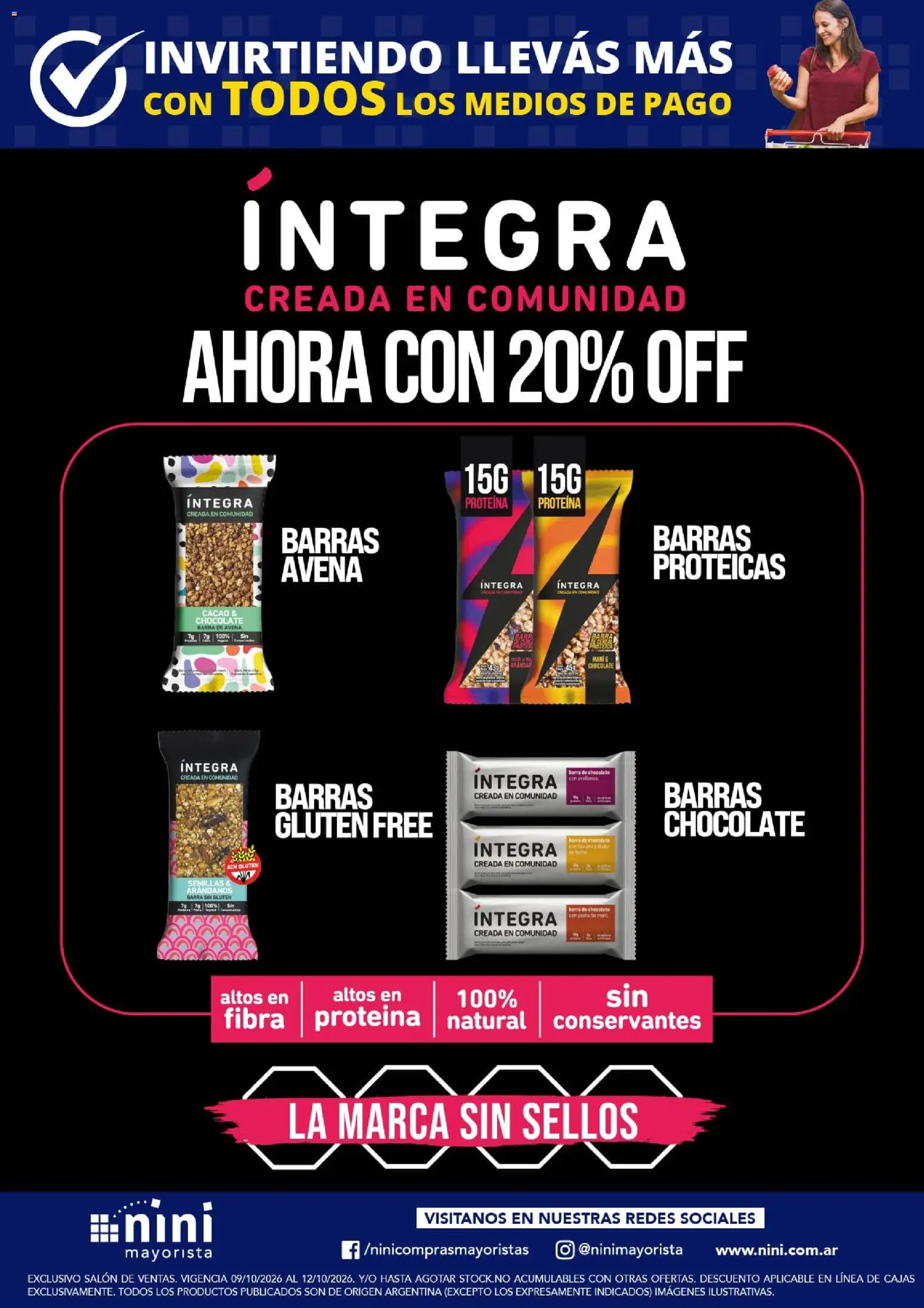 Vista previa del folleto de la tienda NINI Mayorista válido desde el 09/10/2026 