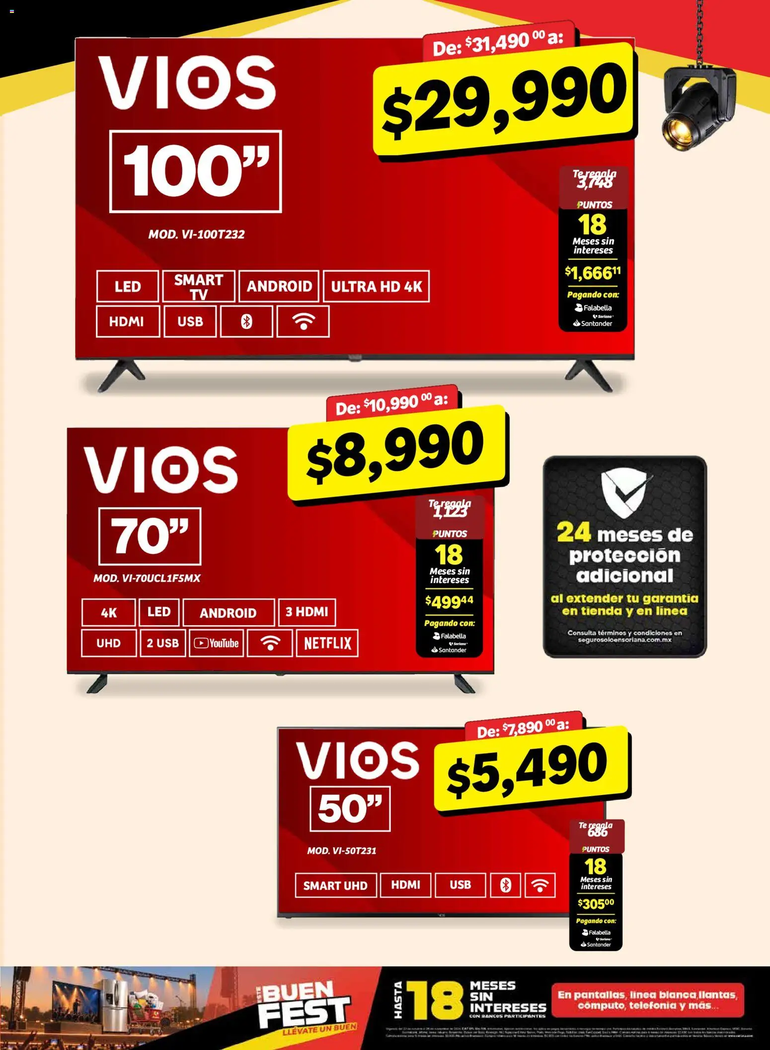 Vista previa las ofertas de la tienda Soriana - Soriana Buen Fest desde el 30/10/2026 