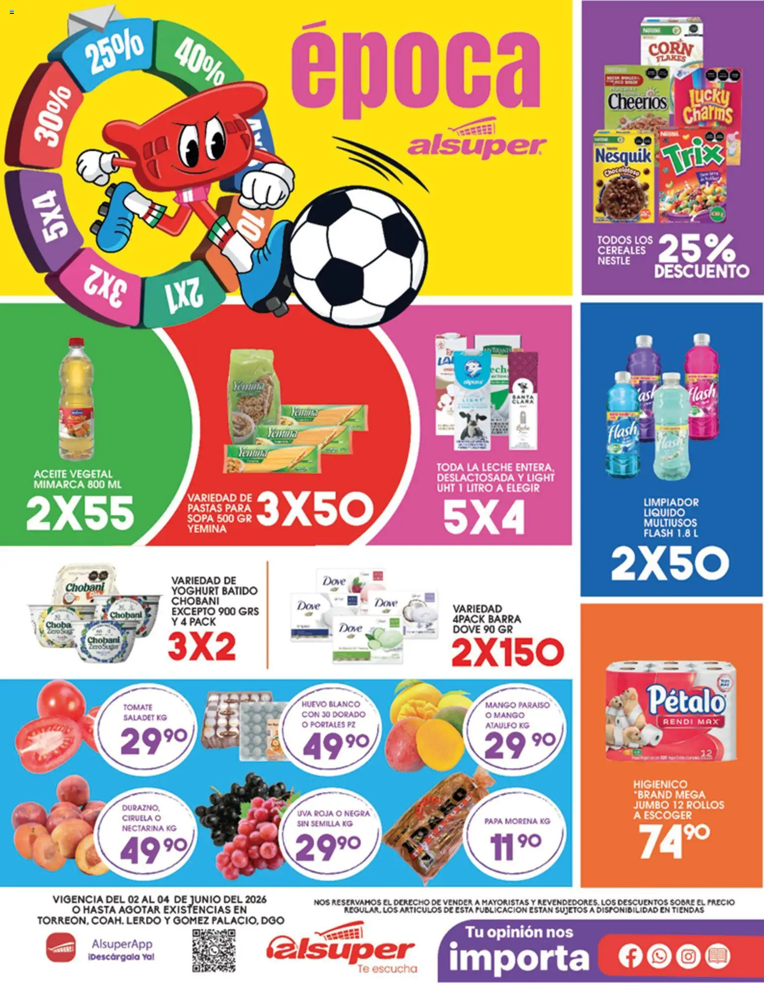 Vista previa las ofertas de la tienda Alsuper - Alsuper folleto Laguna desde el 02/06/2026 