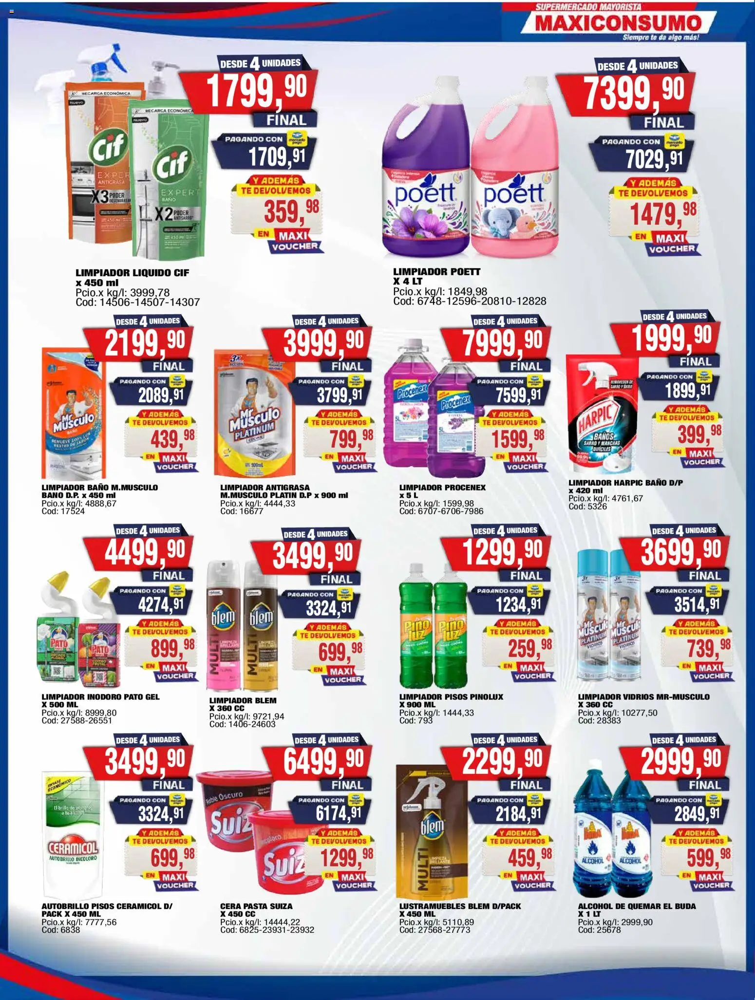 Vista previa del folleto de la tienda Maxiconsumo válido desde el 05/10/2026 