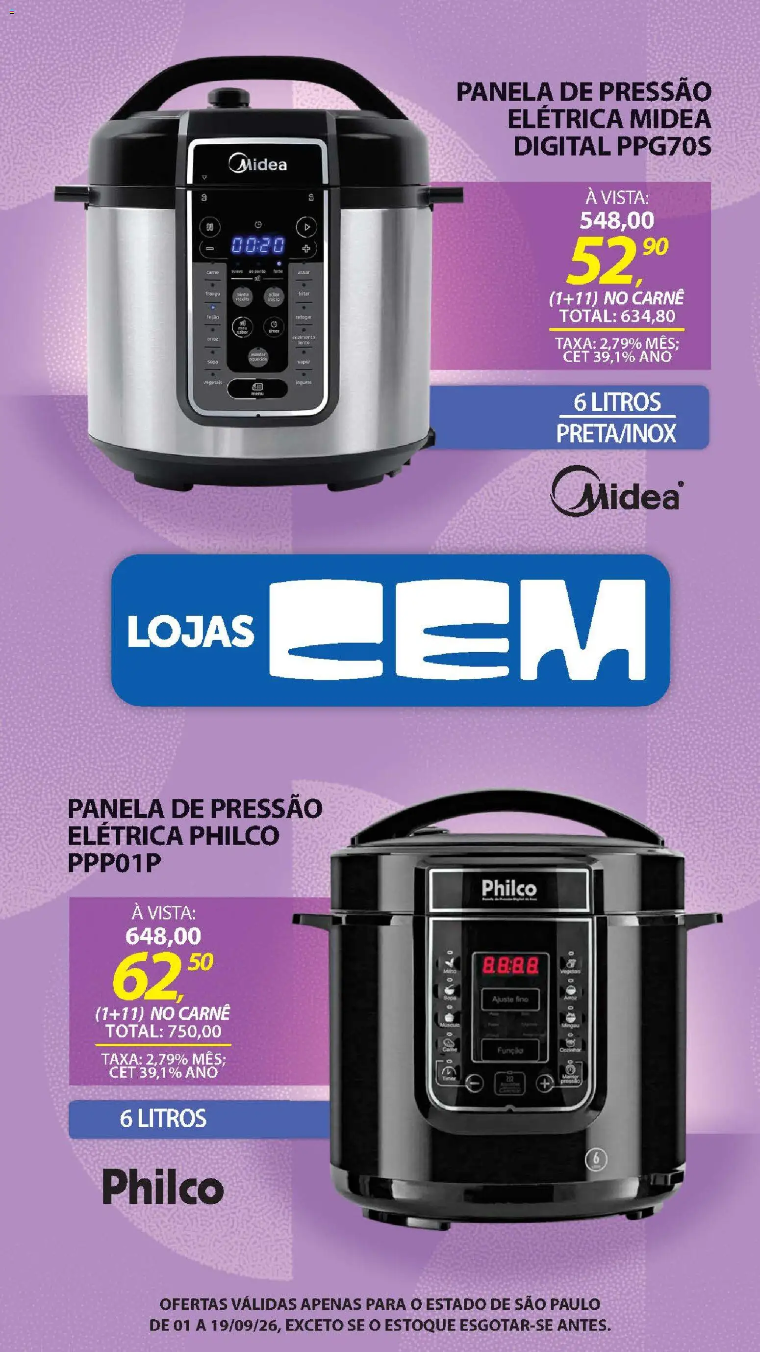 Ofertas Lojas Cem até 19/09/2026. - Página 105