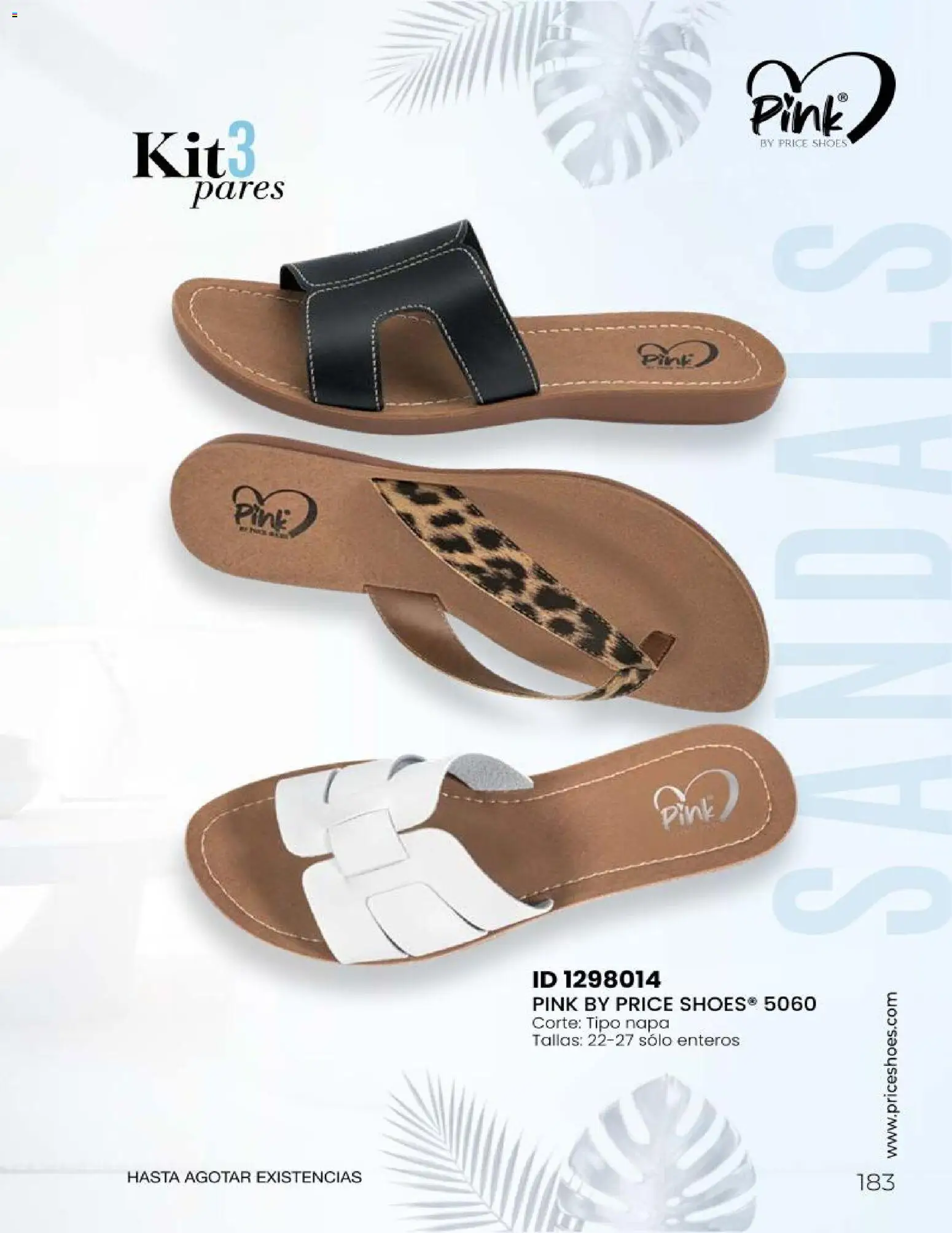 Vista previa las ofertas de la tienda Price Shoes - Price Shoes catálogo Sandalias 2026 desde el 23/06/2026 