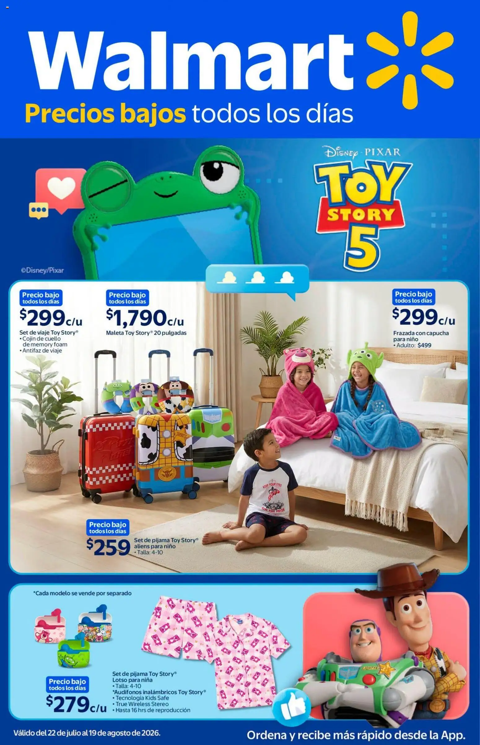 Vista previa las ofertas de la tienda Walmart - Walmart folleto Precios bajos todos los días desde el 22/07/2026 