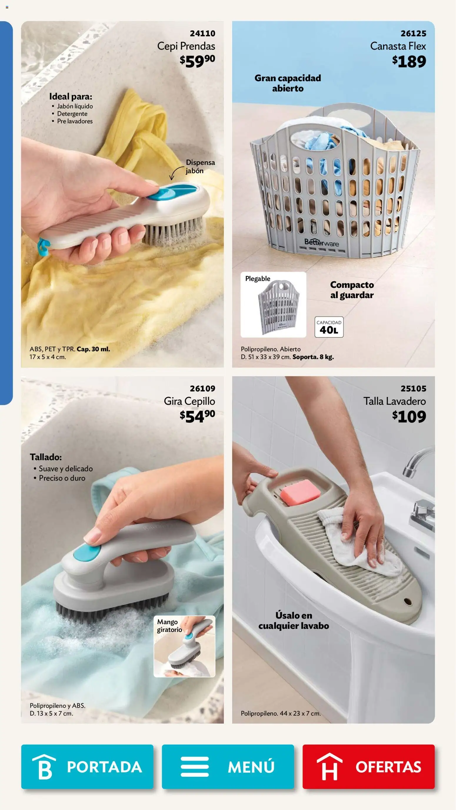 Vista previa las ofertas de la tienda Betterware - Betterware campaña 9 2026 desde el 31/08/2026 