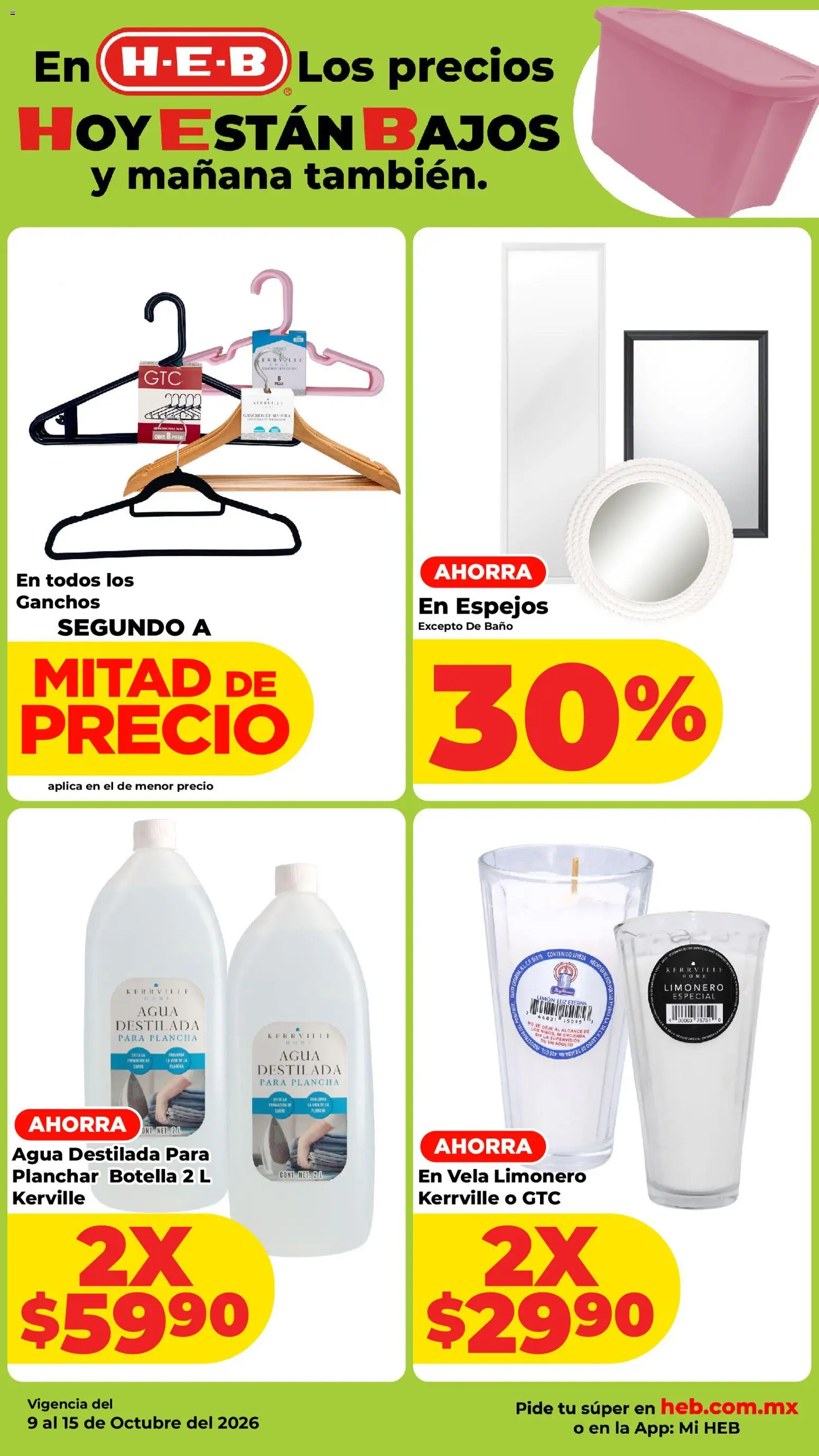 Vista previa las ofertas de la tienda H-E-B - H-E-B folleto desde el 09/10/2026 