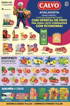 Pré-Visualização do folheto "Calvo Atacadista - Ofertas da semana" da loja Calvo Atacadista válido a partir de 01/06/2026