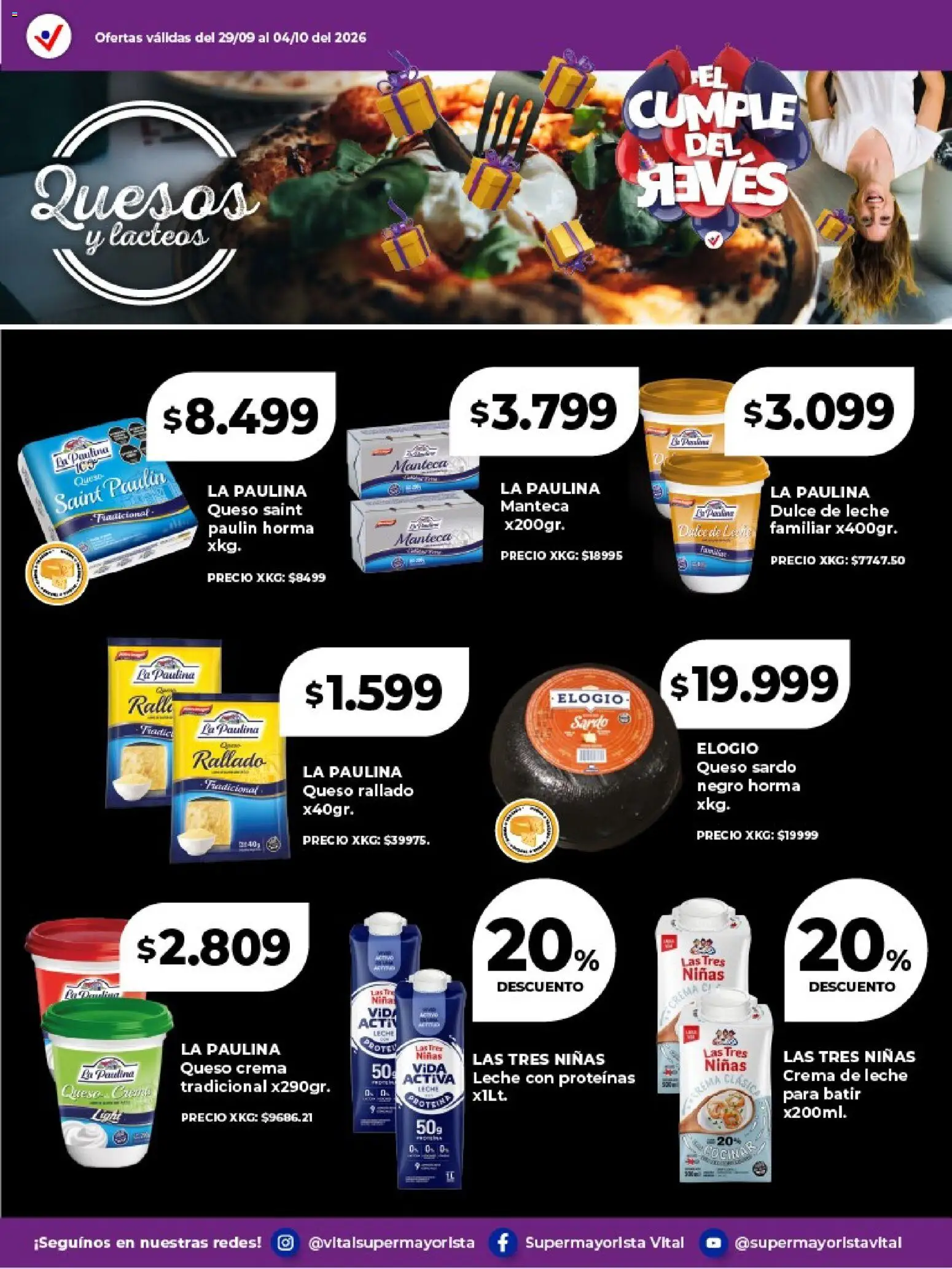 Vista previa del folleto de la tienda Vital válido desde el 29/09/2026 